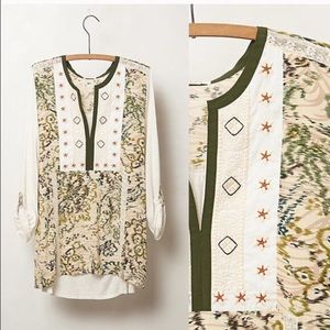 Anthropologie Tiny Peasant Top